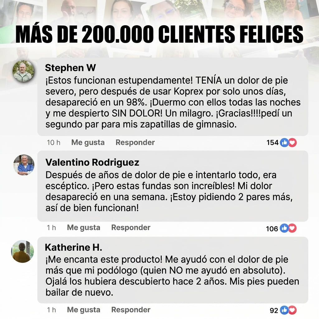 Calcetines de compresión para pies Koprex
